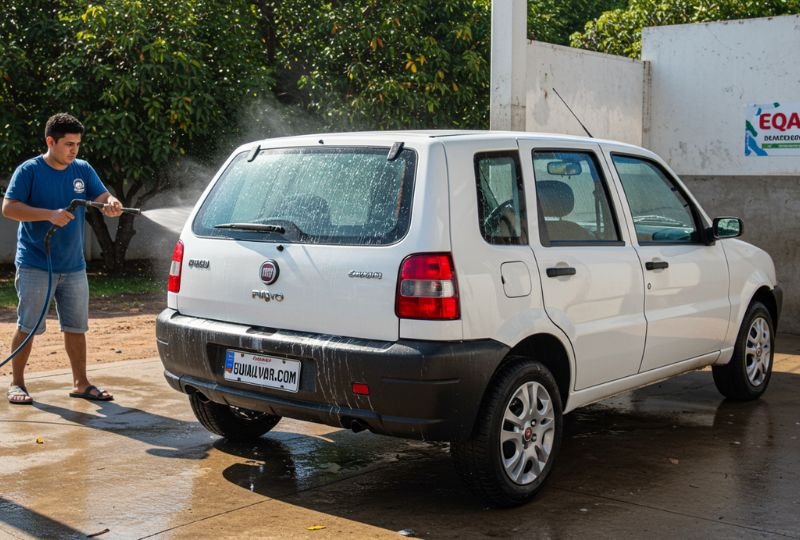 Higienização interna de veículos em Cuiabá